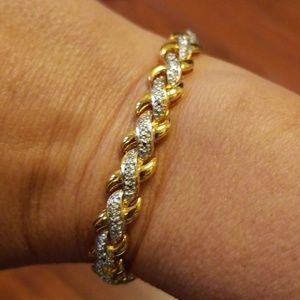 Gold plated bracelet